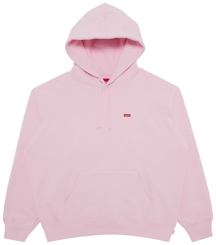 Supreme Small Box Hooded Sweatshirt Light Pink