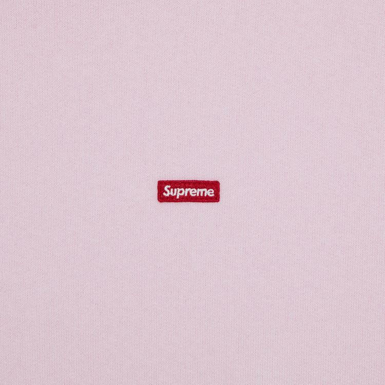 Supreme Small Box Hooded Sweatshirt Light Pink