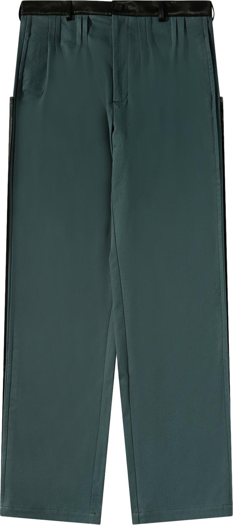 Kiko Kostadinov Ugo Side Trouser 'Stone Green/Deep Green/Black'