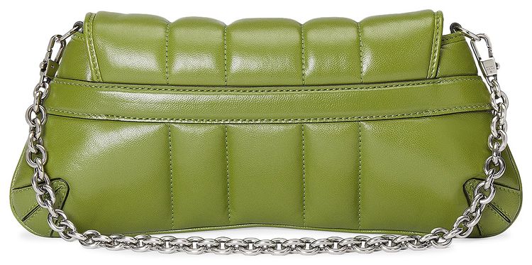 Gucci Horsebit Chain Small Shoulder Bag Lemon Leaf