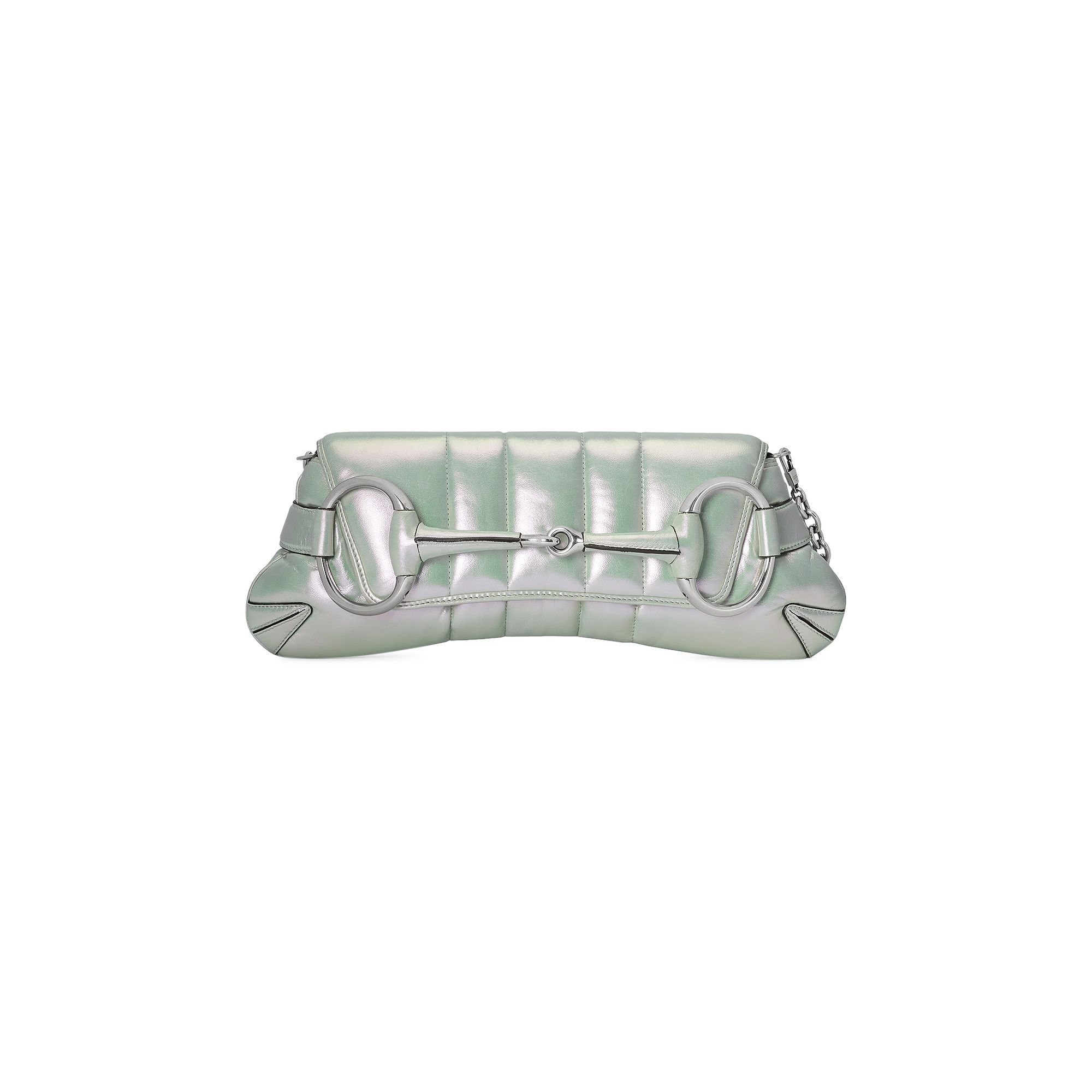 Buy Gucci Horsebit Chain Medium Shoulder Bag 'Green