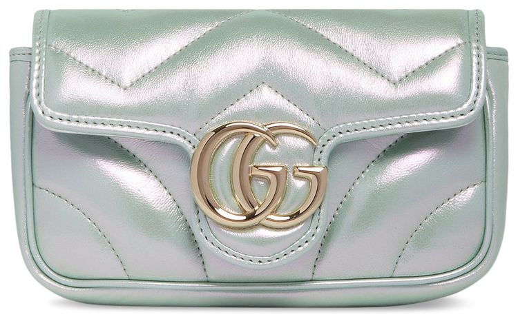 Gucci Crossbody Bag Green Iridescent