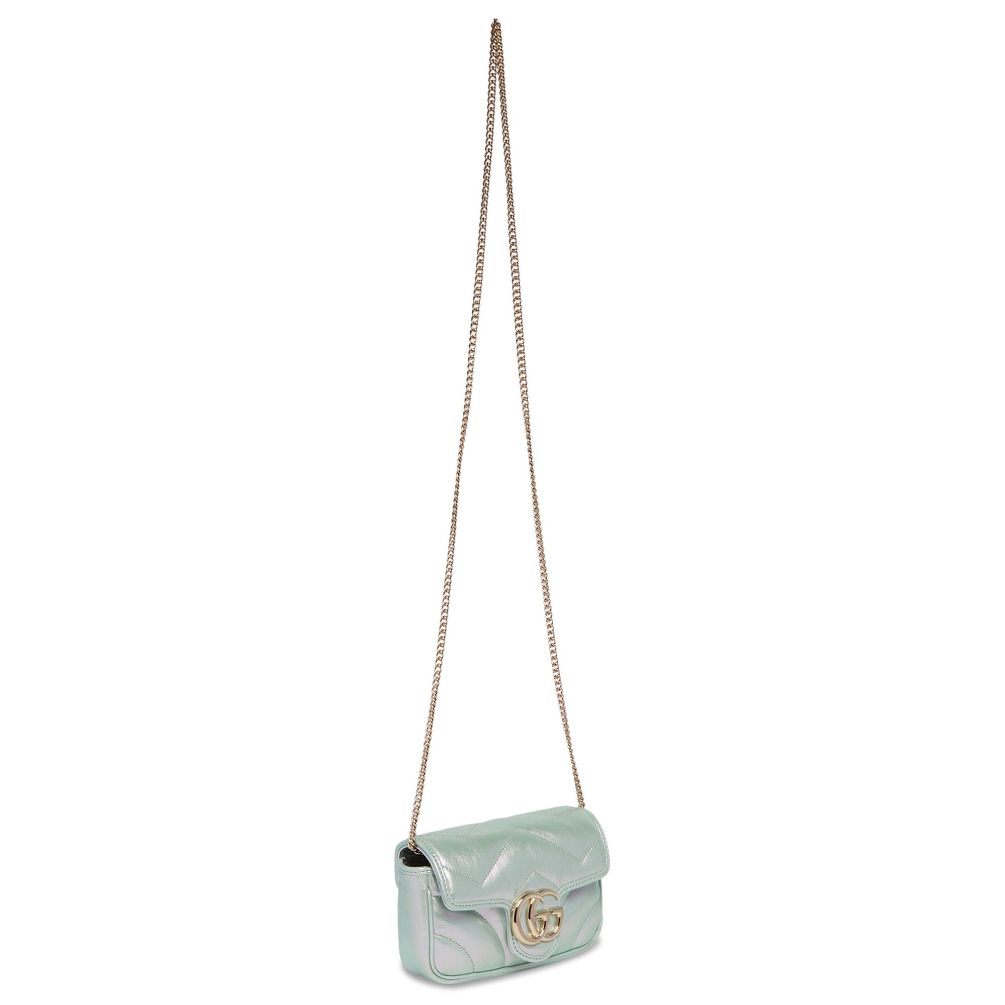 Buy Gucci Crossbody Bag 'Green Iridescent' - 476433 AAC2U