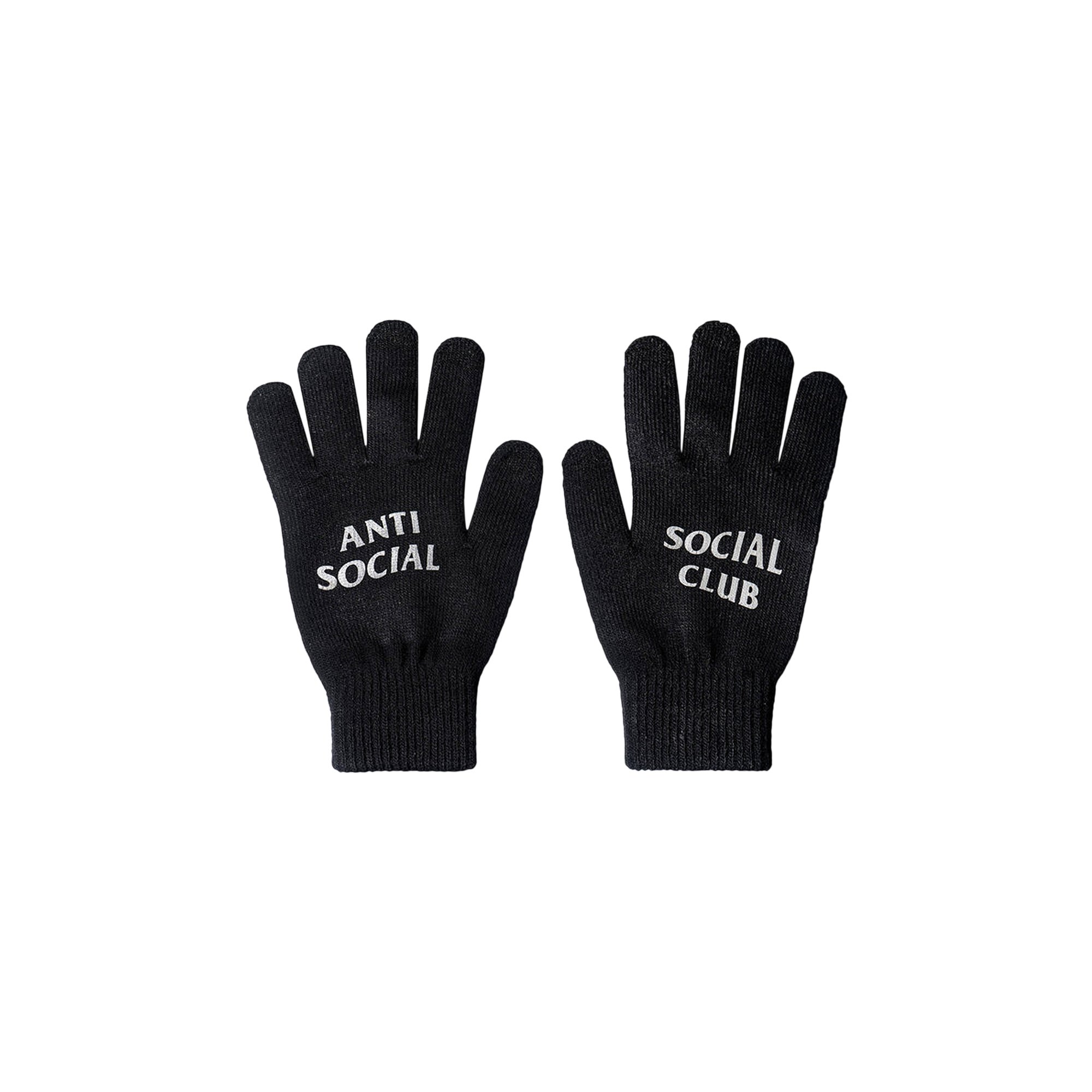 Buy Anti Social Social Club Difficulties Gloves 'Black 