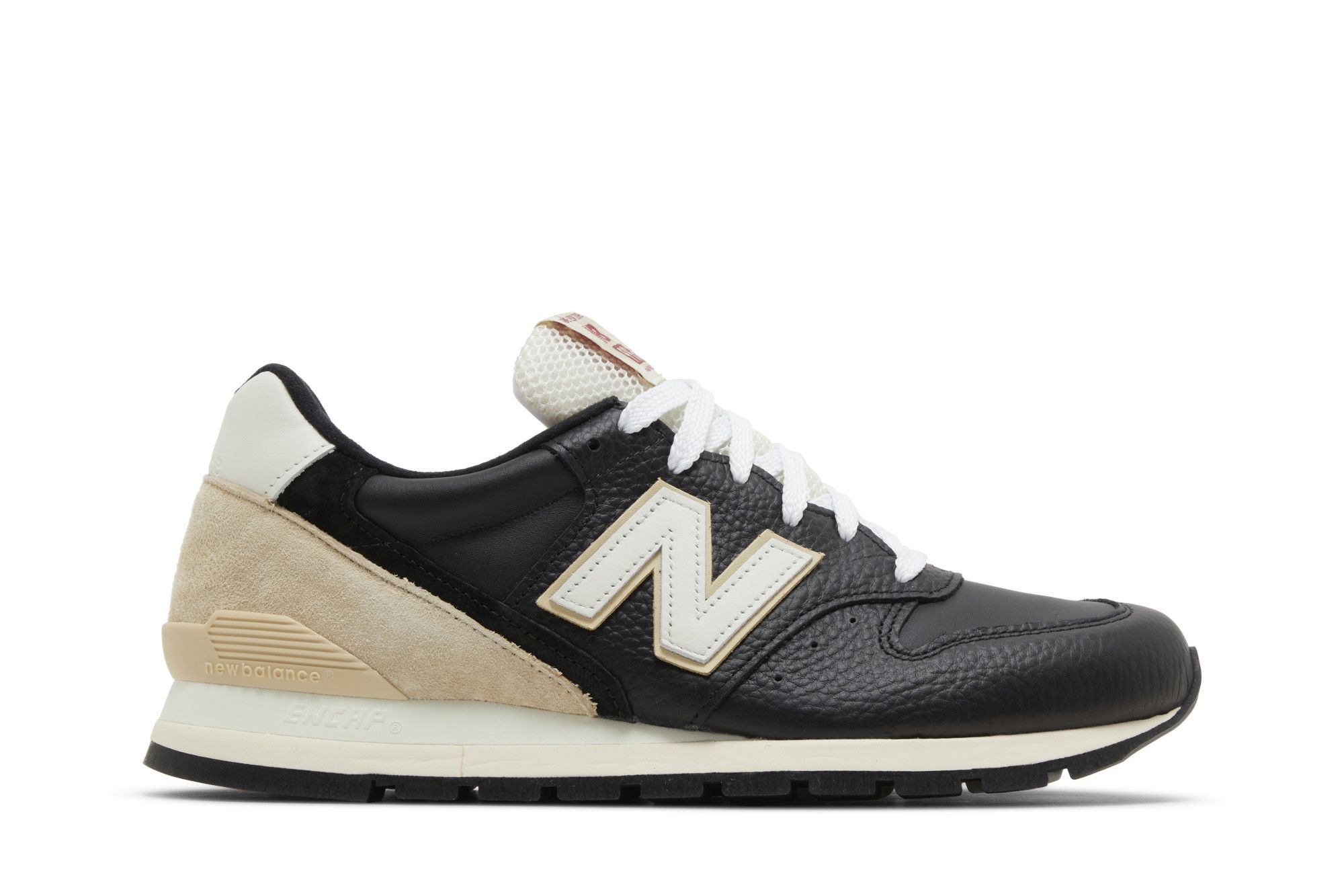 New balance black best sale 996