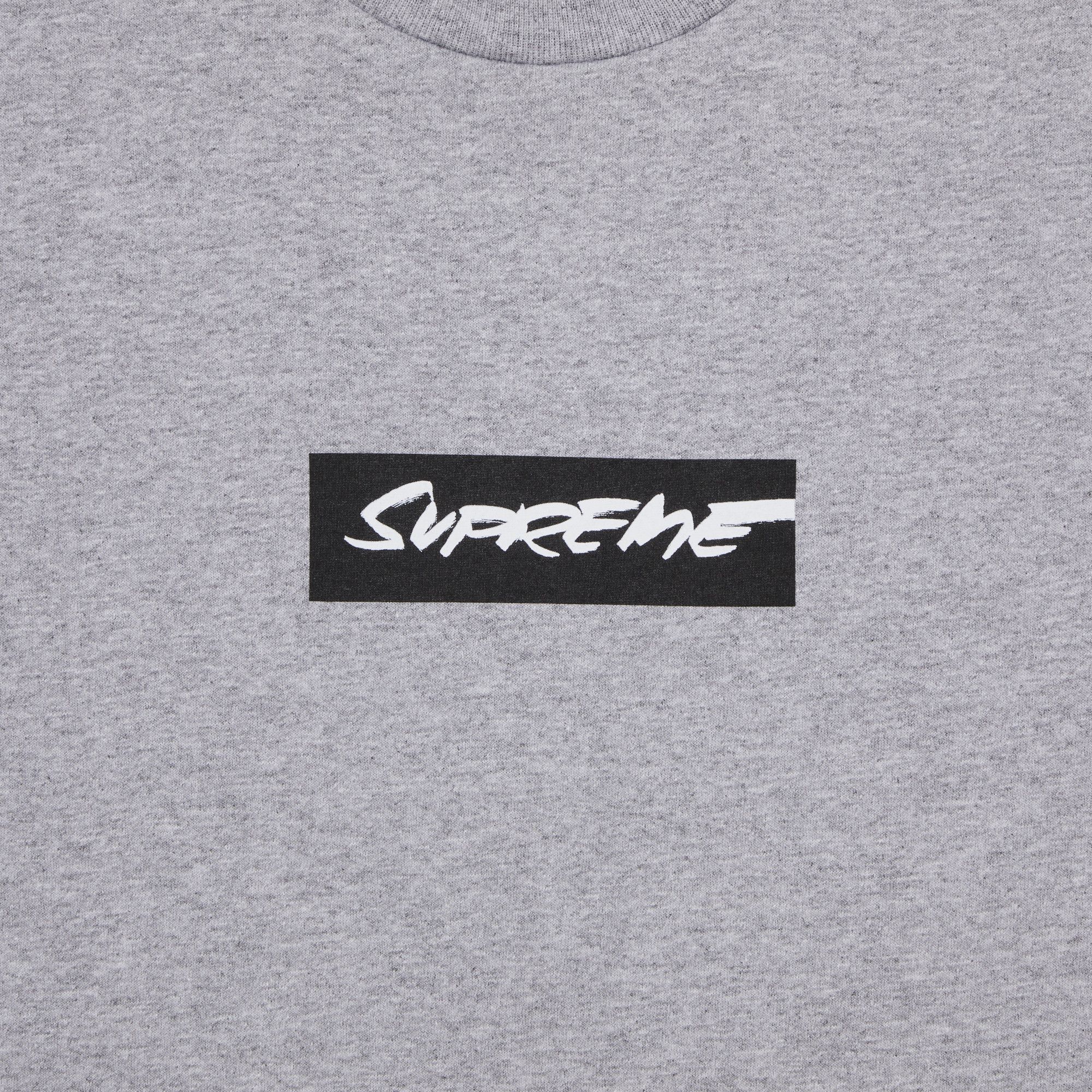 Supreme futura logo tee black clearance