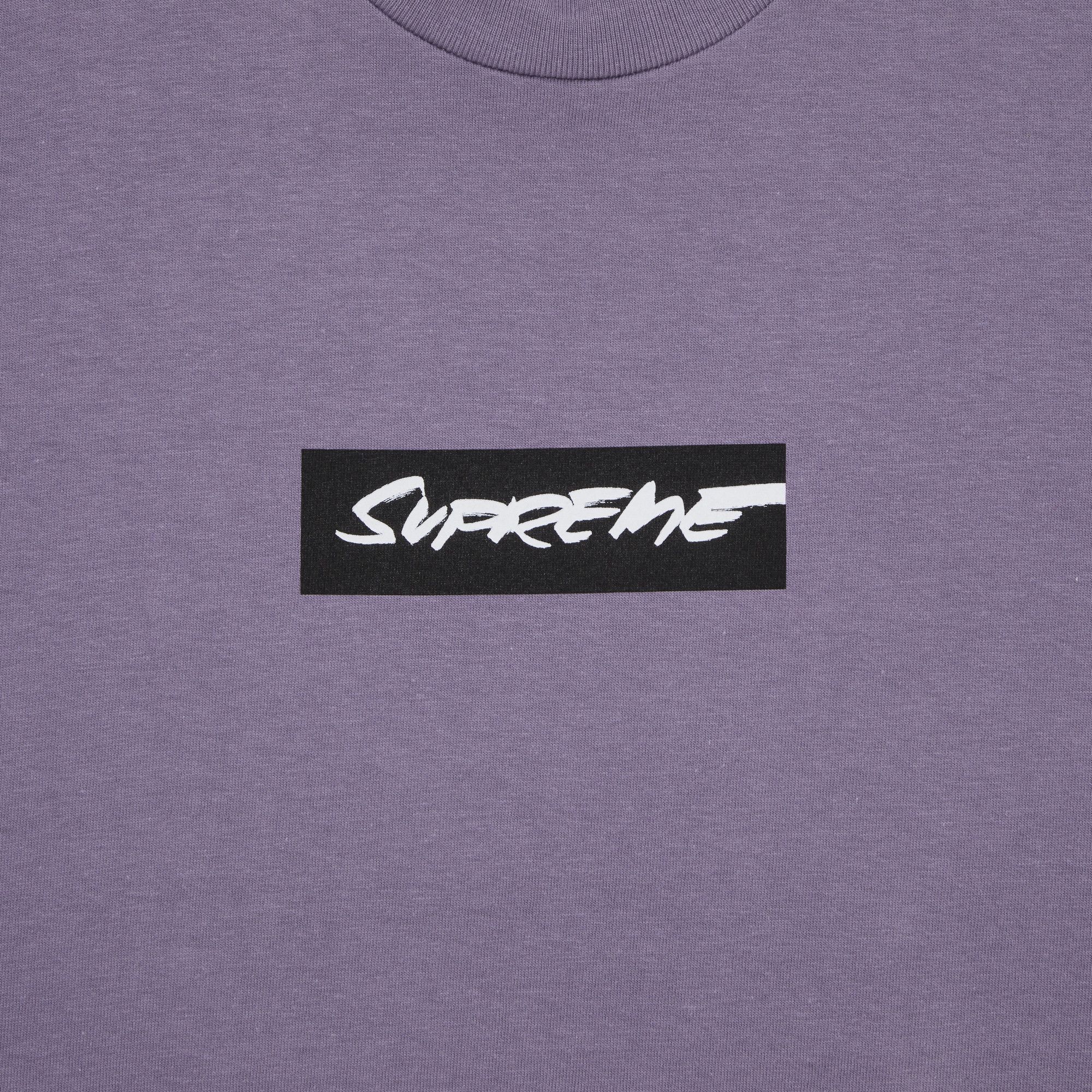 Buy Supreme Futura Box Logo Tee Dusty Purple SS24T21 DUSTY PURPLE GOAT CA