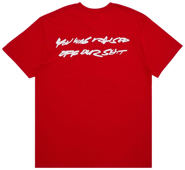 Supreme Futura Box Logo Tee Red