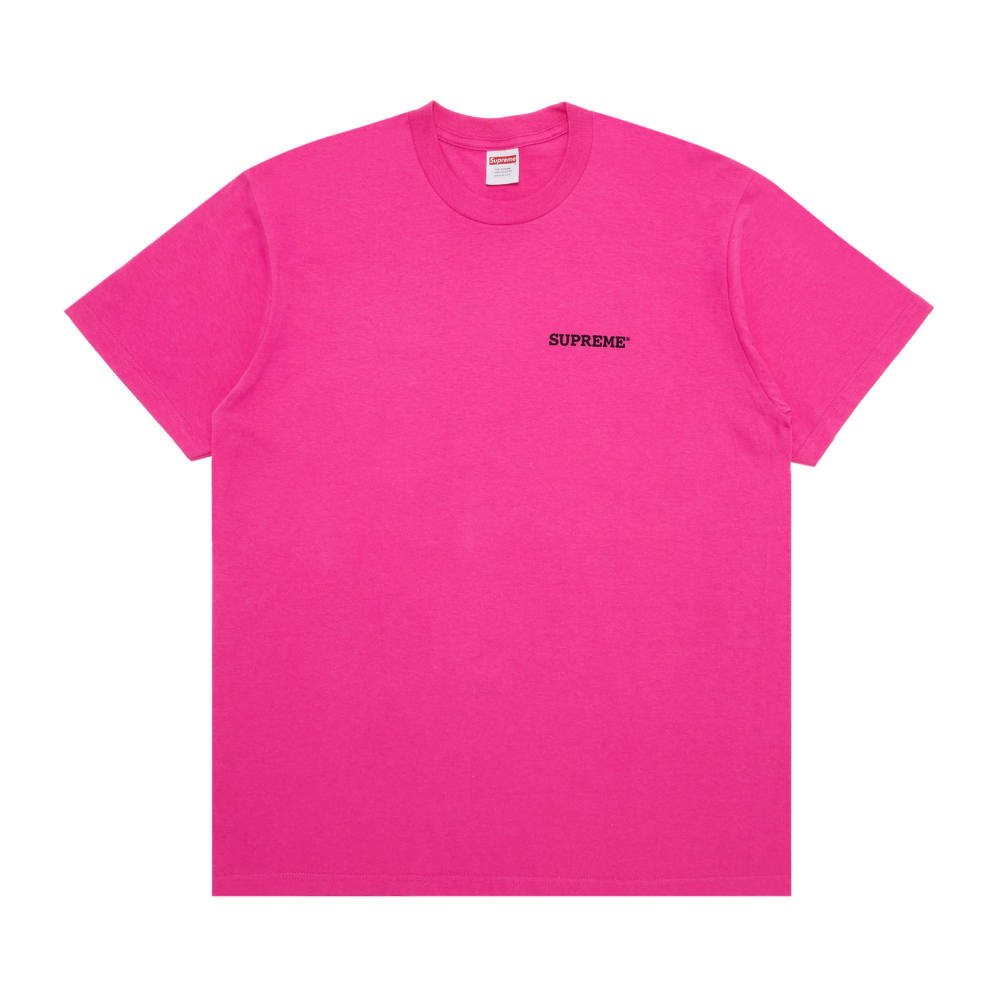 Buy Supreme Patchwork Tee 'Fuchsia' - SS24T20 FUCHSIA | GOAT