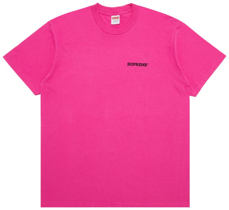 Supreme Patchwork Tee Fuchsia