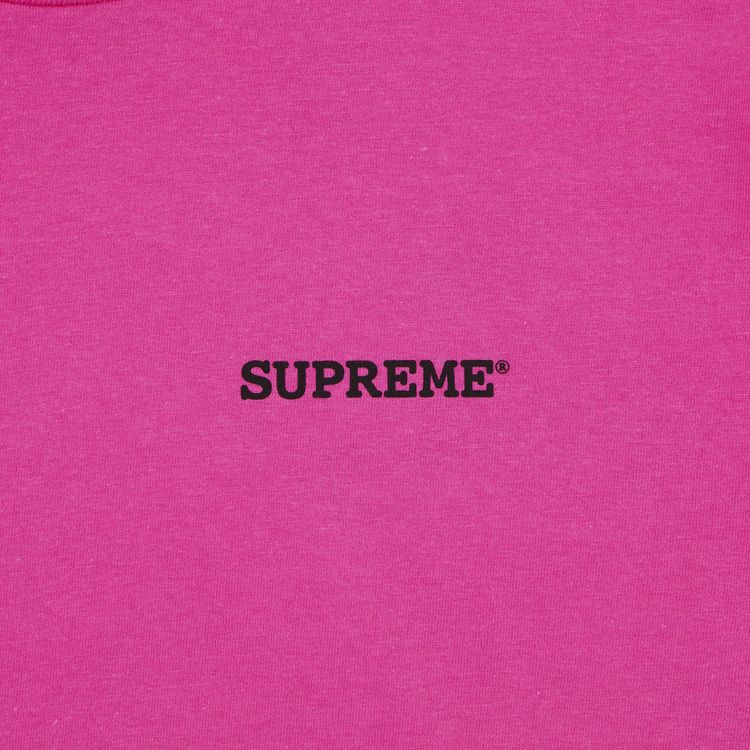 Supreme Patchwork Tee Fuchsia