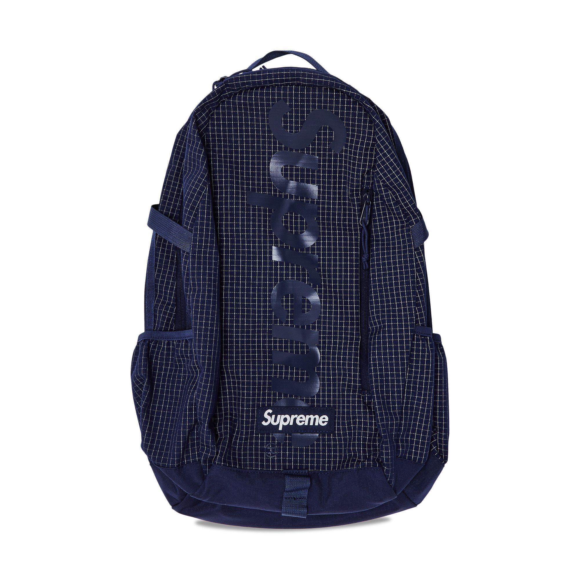 Blue supreme bookbag sale