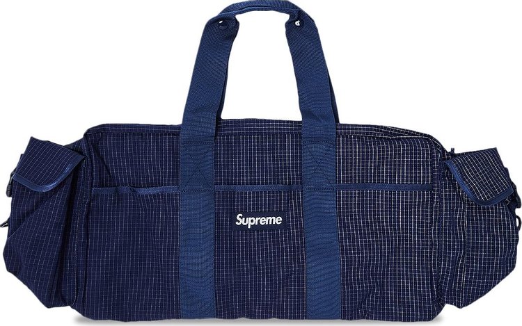 Supreme Duffle Bag 'Navy'