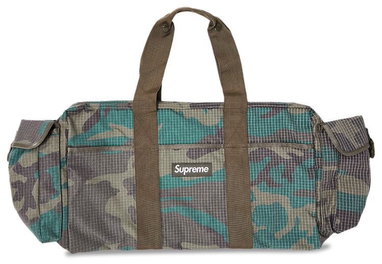 Supreme Duffle Bag Woodland Camo