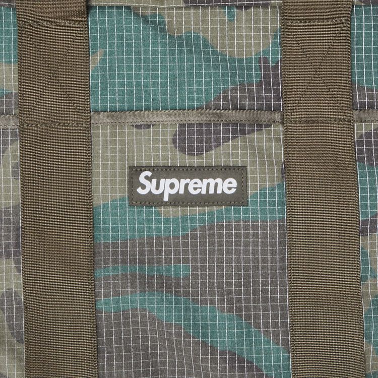 Supreme Duffle Bag Woodland Camo