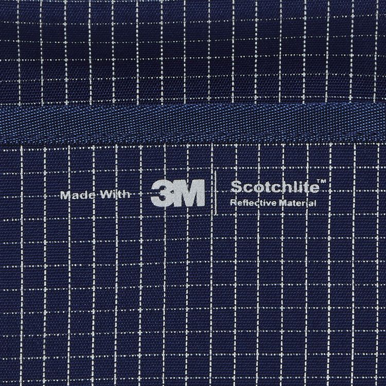 supreme nike shoulder bag silver