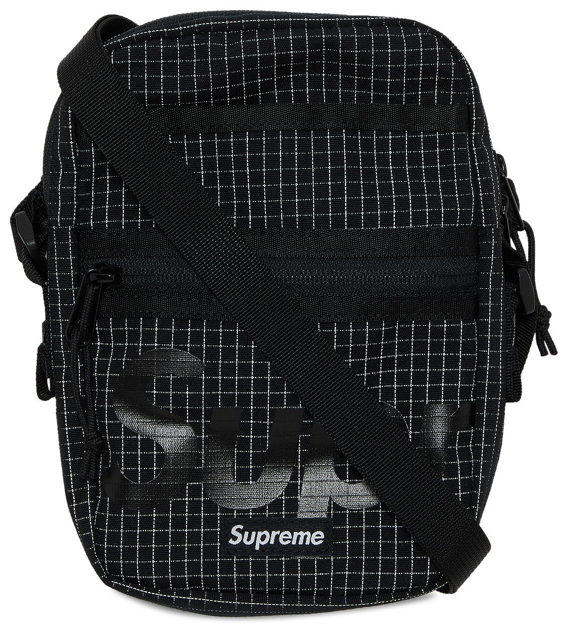 supreme nike shoulder bag purple