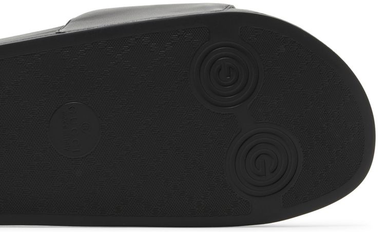 Gucci Slide Interlocking G   Black