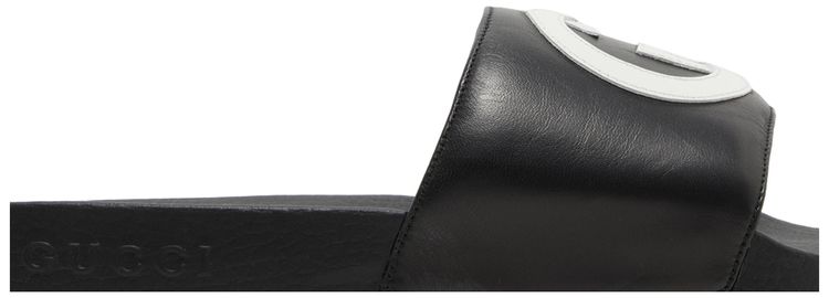 Gucci Slide Interlocking G   Black