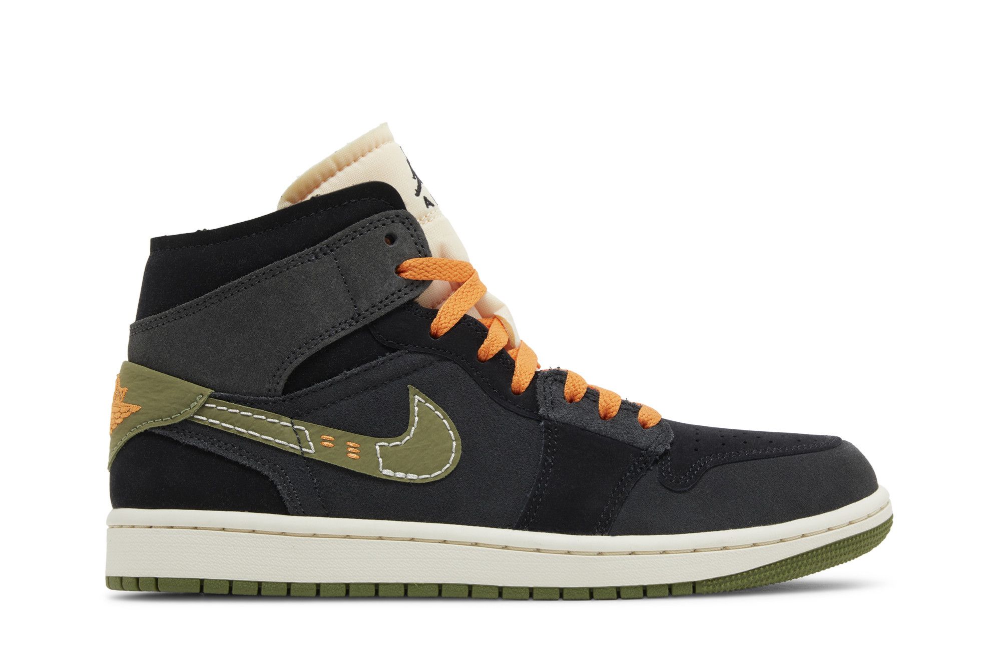 Buy Air Jordan 1 Mid SE Craft Anthracite Light Olive FD6817
