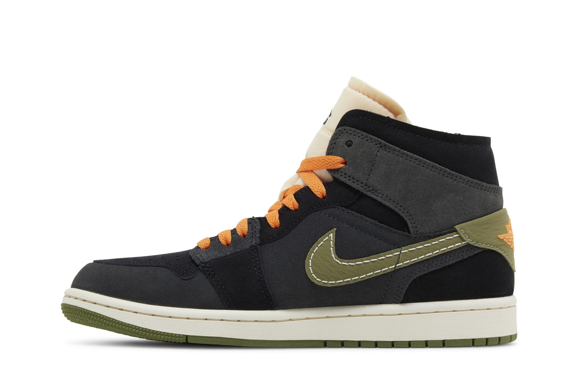 Buy Air Jordan 1 Mid SE Craft 'Anthracite Light Olive