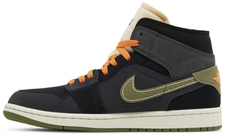 Air Jordan 1 Mid SE Craft Anthracite Light Olive