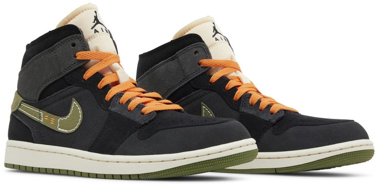 Air Jordan 1 Mid SE Craft Anthracite Light Olive