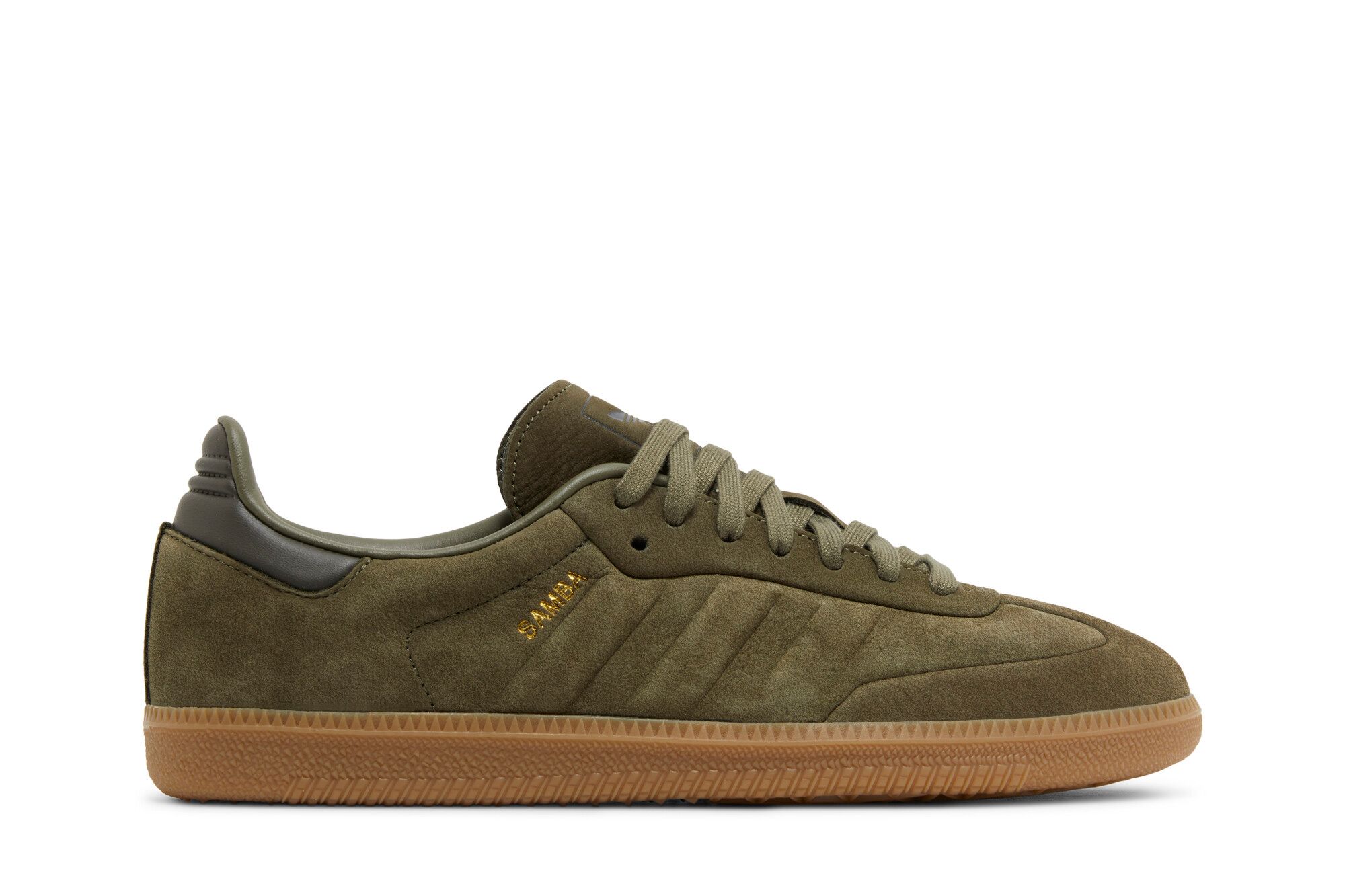 Size 10.0 Samba 'Olive Strata Gum'