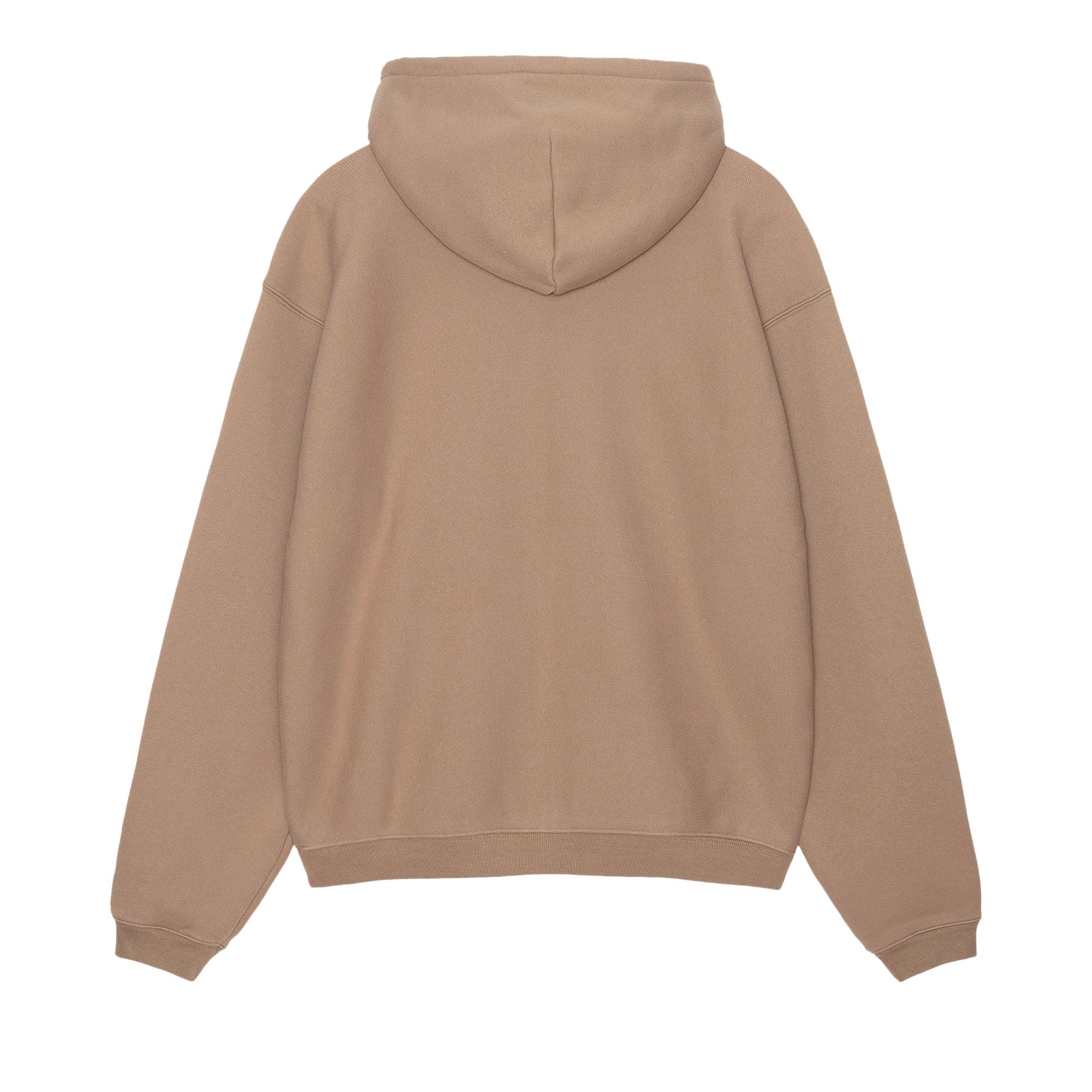 Stussy brown hoodie on sale