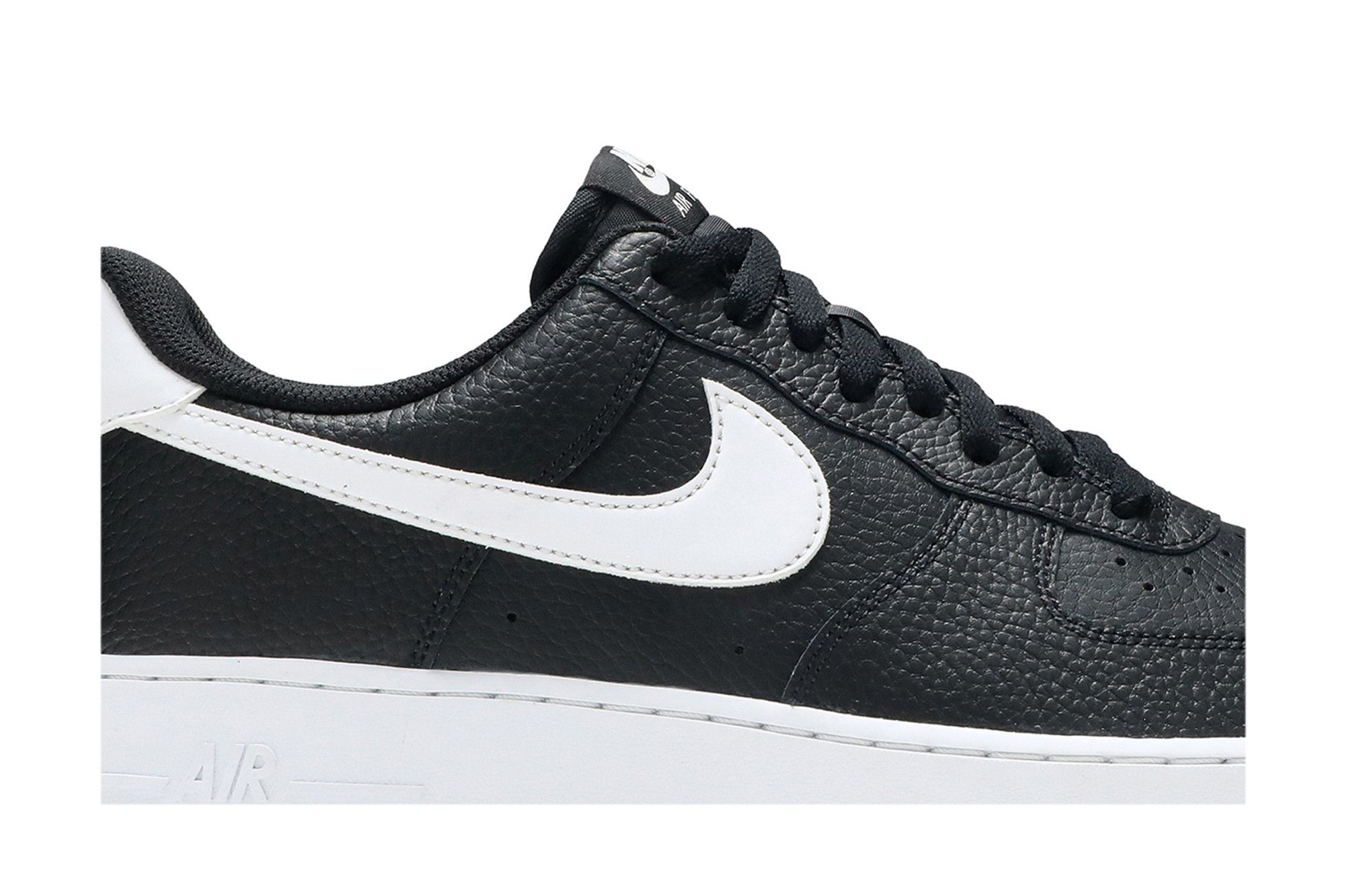Air force 1 black and white tick discount