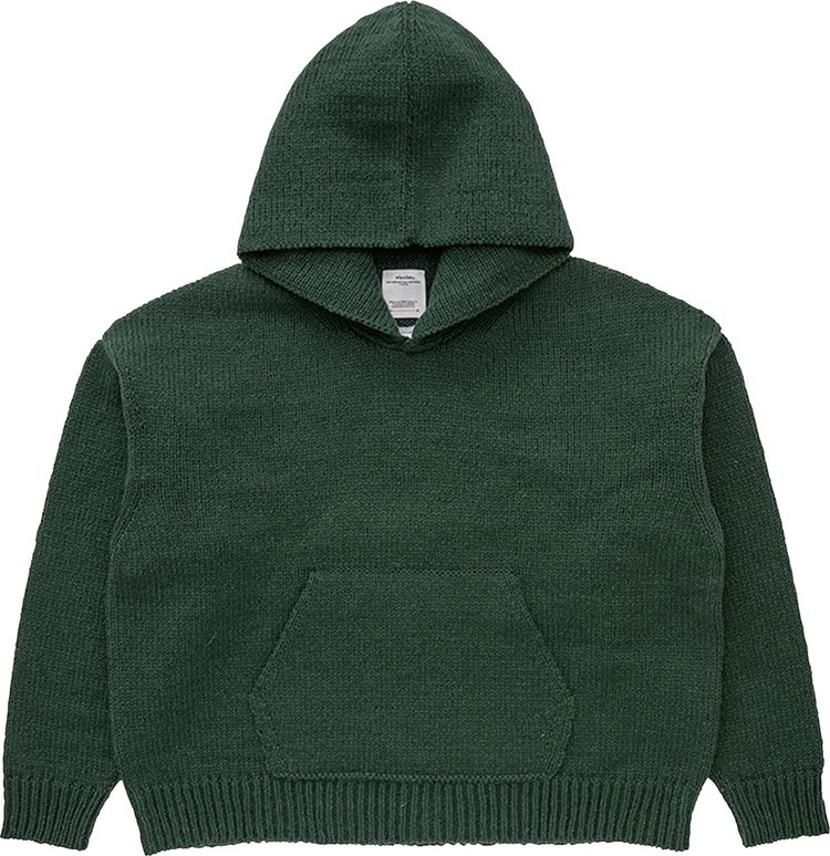 Visvim Amplus SB Knit Hoodie 'Green'