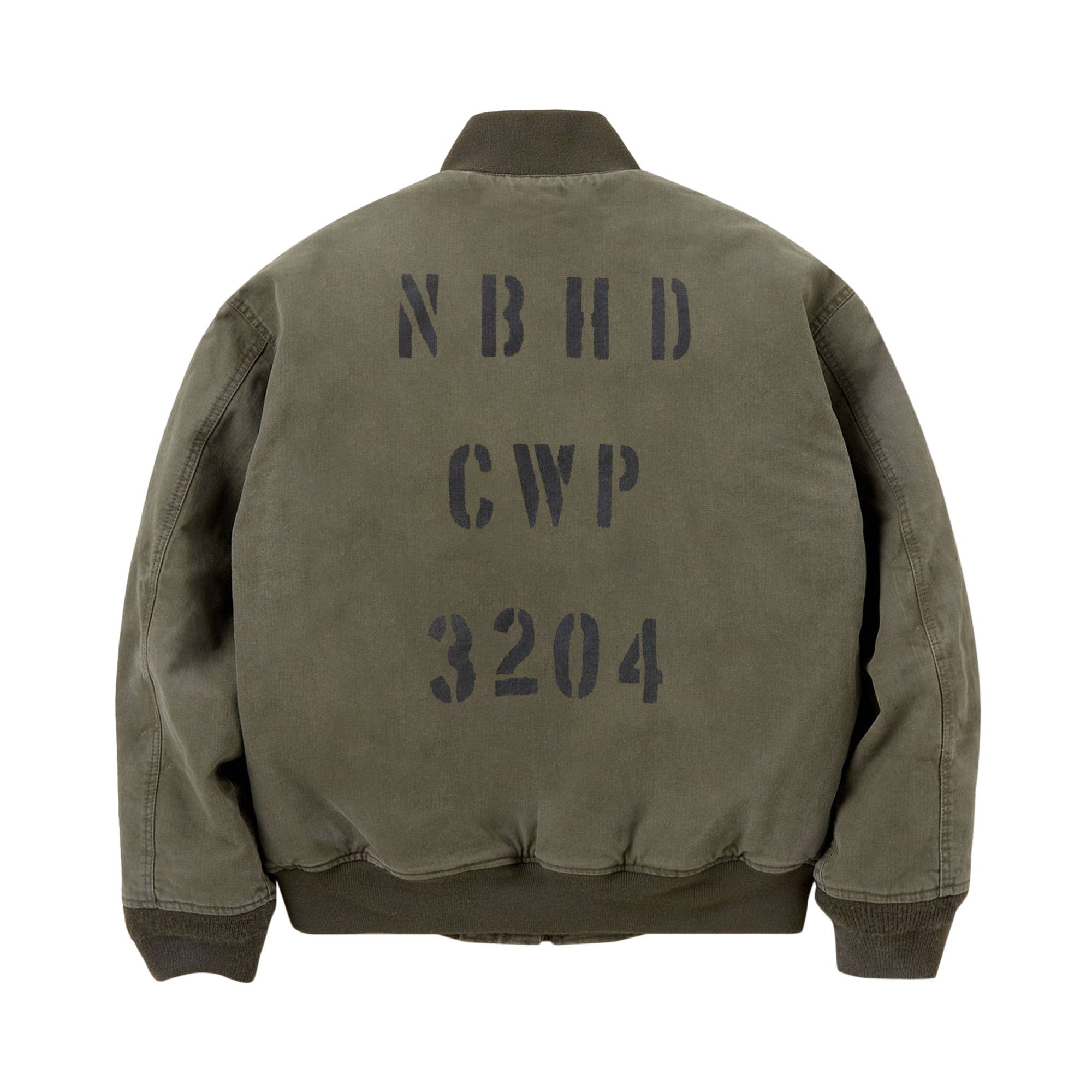 Buy Neighborhood Deck Jacket 'Olive Drab' - 232YTNH JKM01