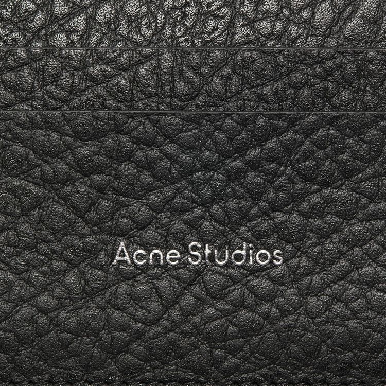 Acne Studios Aroundy Card Holder Black