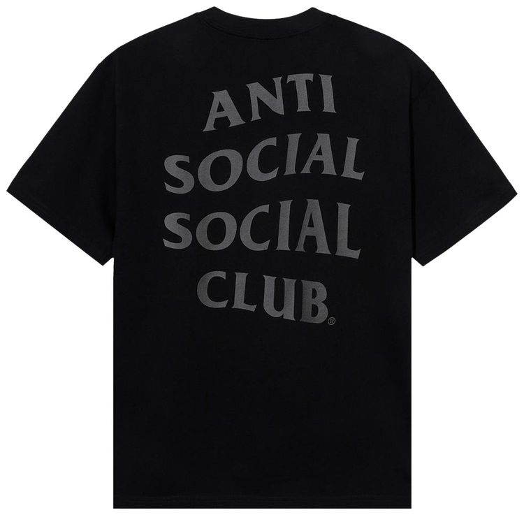 Anti Social Social Club Same But Different Premium Heavyweight Tee Black
