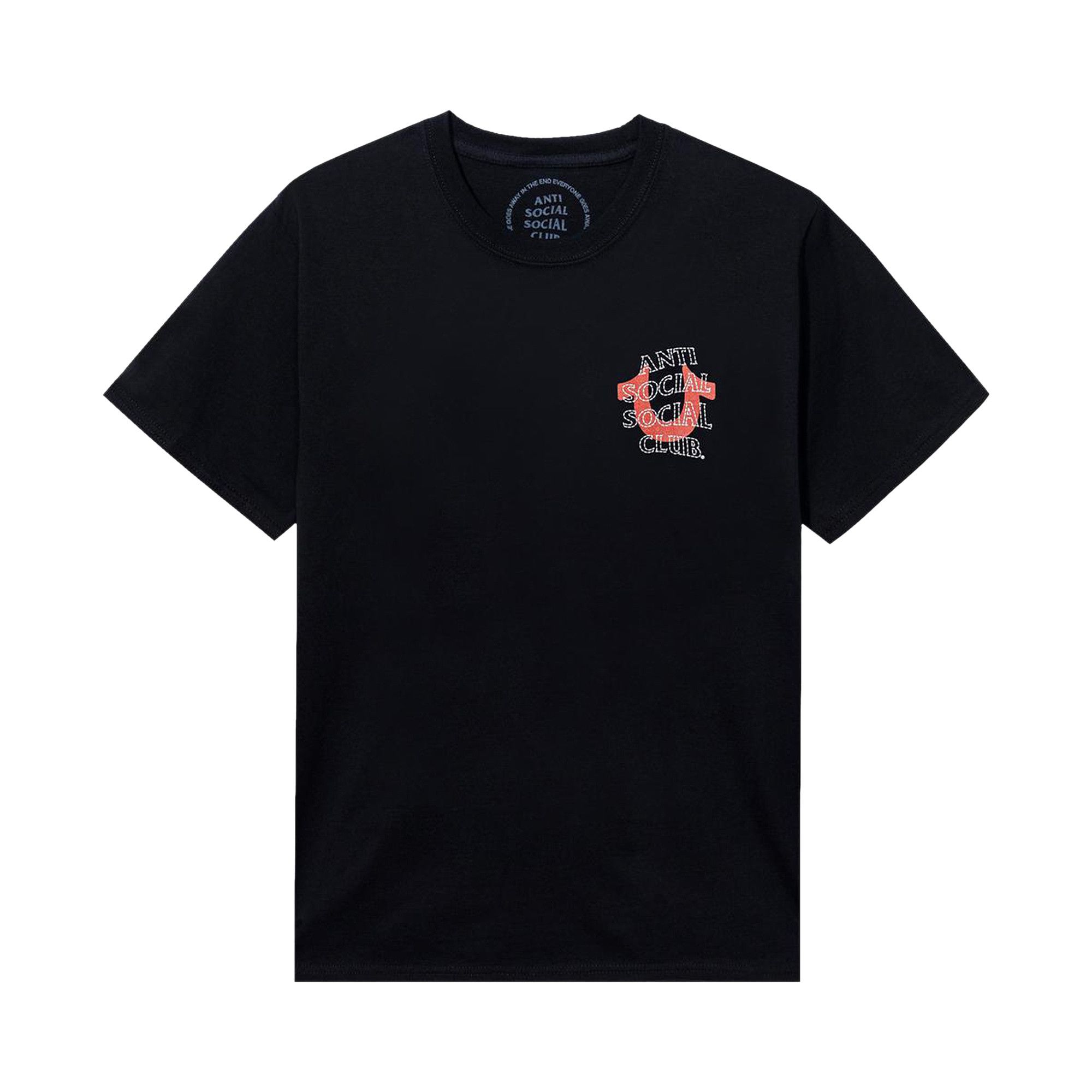 Buy Anti Social Social Club Thank God Tee 'Black' - 0657
