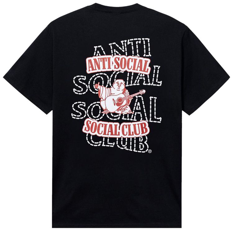 Anti Social Social Club x True Religion Anti Truth Premium Heavyweight Tee Black