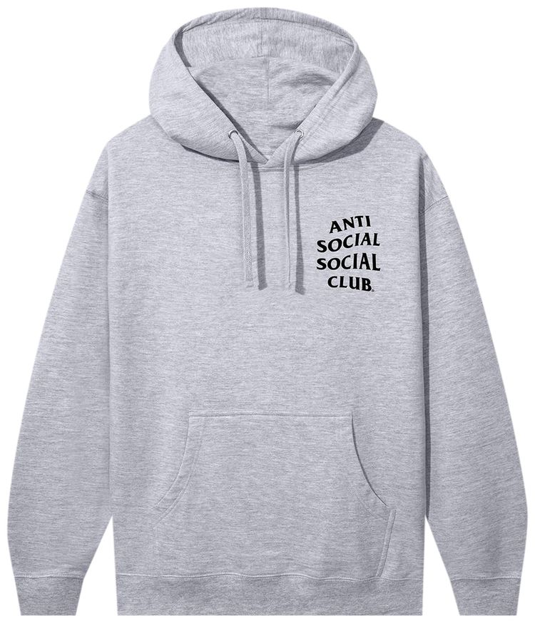 Anti Social Social Club Kitten Hoodie Grey