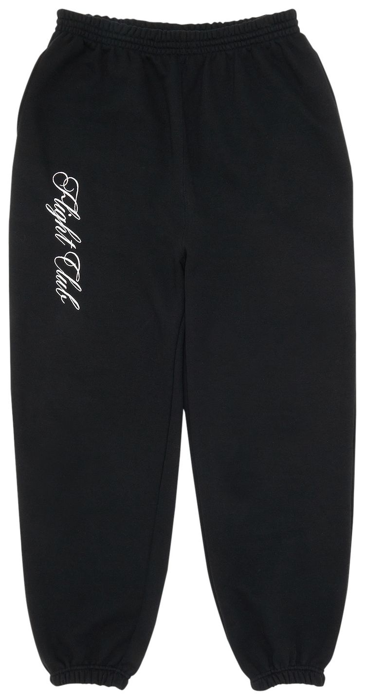 Flight Club Script Sweatpants 'Black'