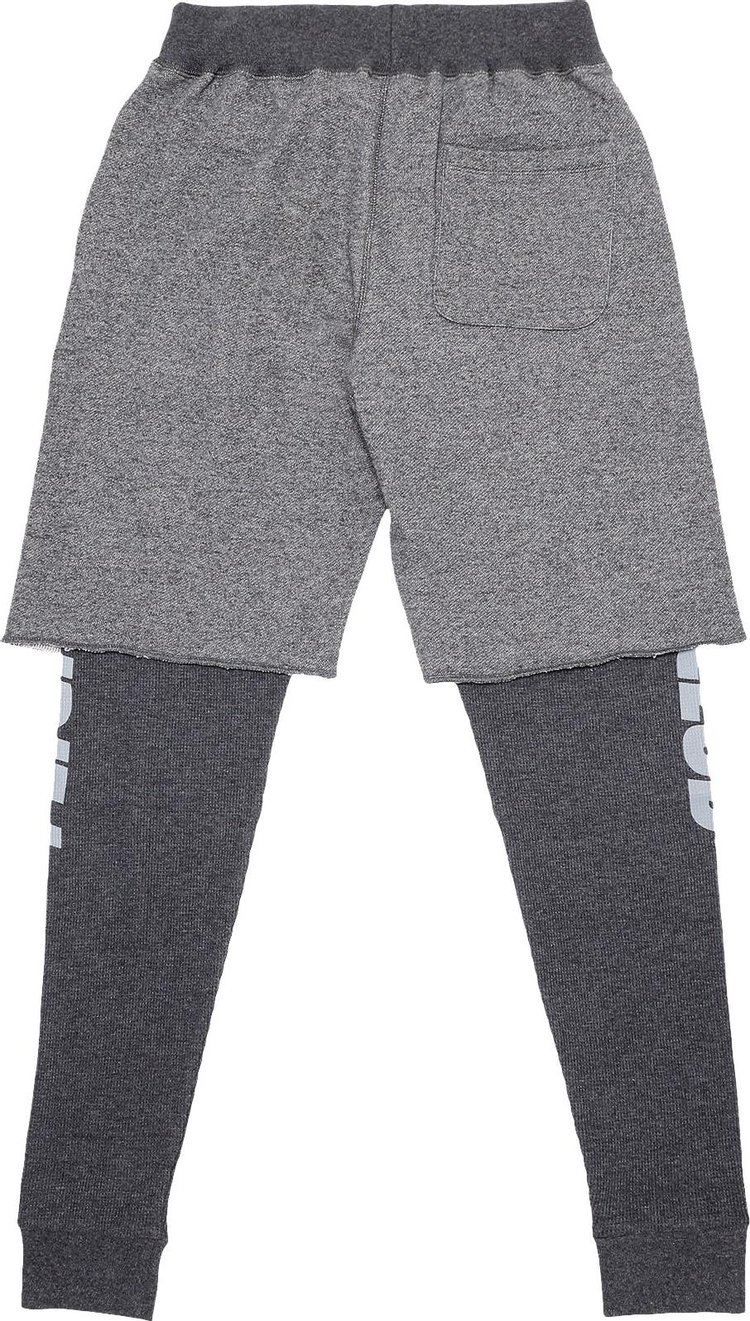 Flight Club Thermal Sweatpants Dark Grey