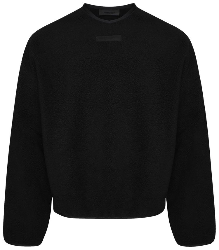 Fear of God Essentials Crewneck Sweater Jet Black