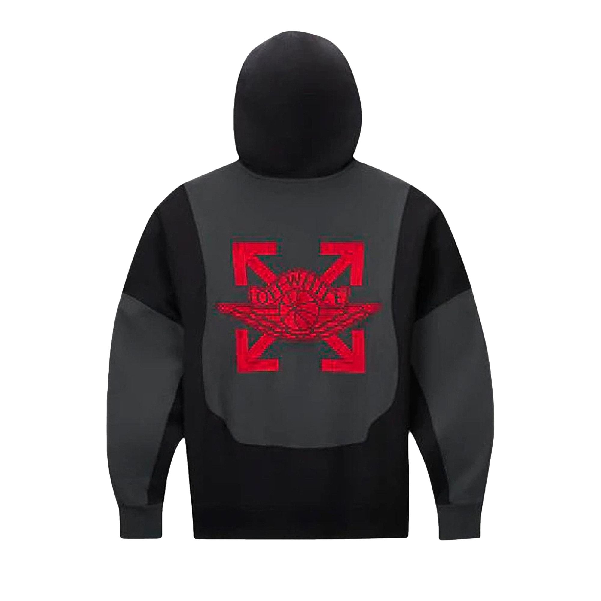 Buy Air Jordan x Off White Hoodie Asia Sizing Black CV0541 010 GOAT UK