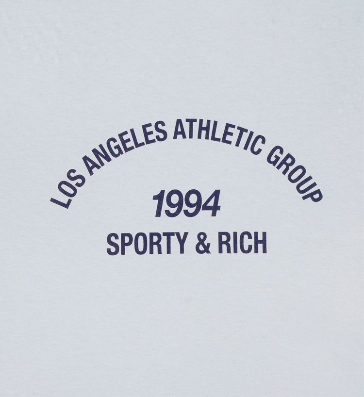 Sporty  Rich LA Athletic Group T Shirt Baby BlueNavy