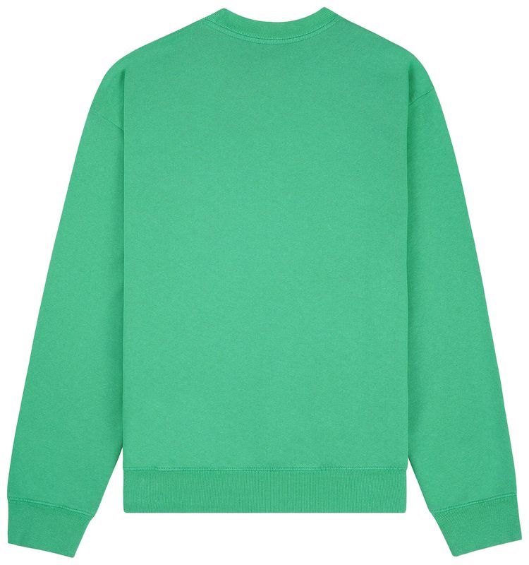 Sporty  Rich Wellness Ivy Crewneck VerdeWhite