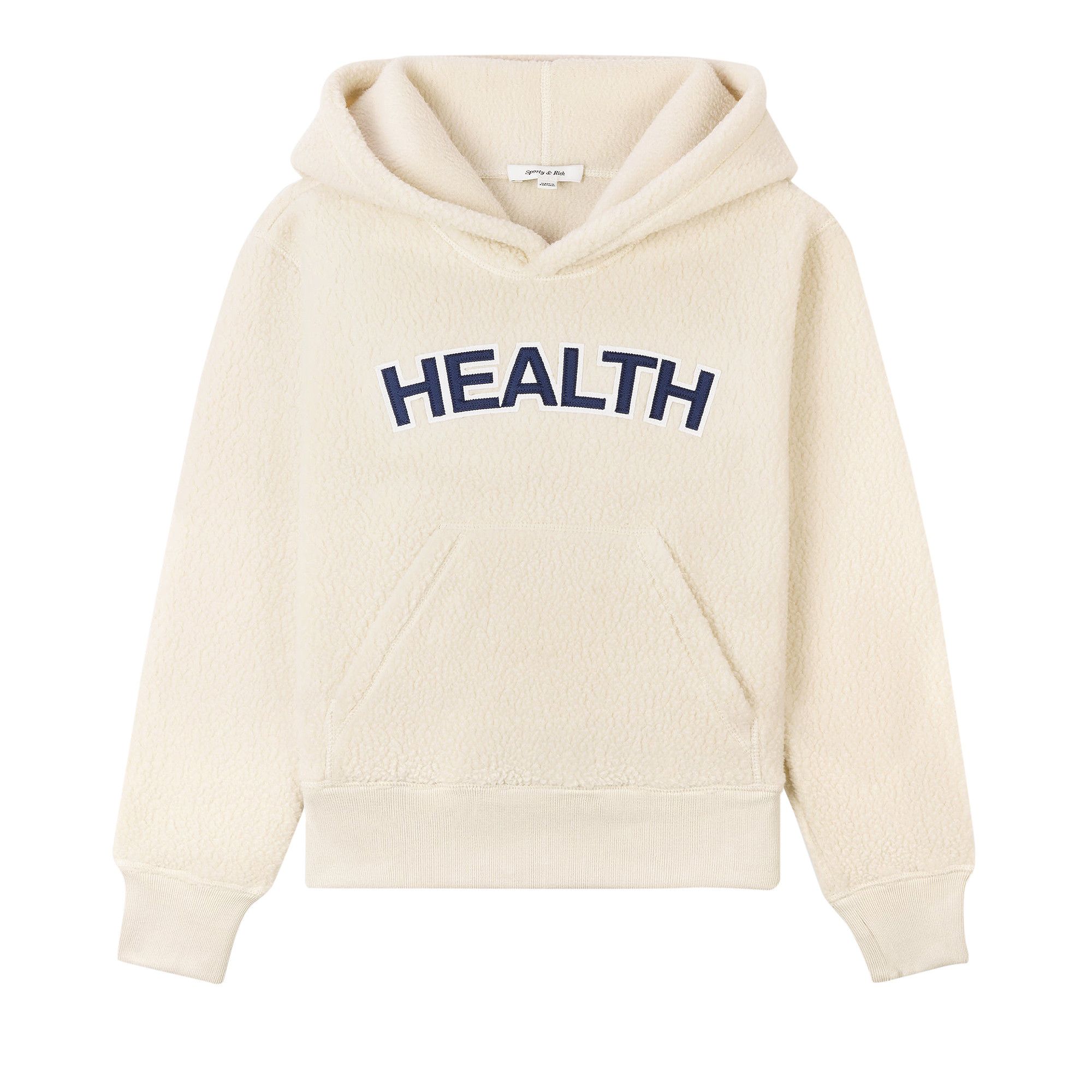 Sherpa cropped hoodie new arrivals