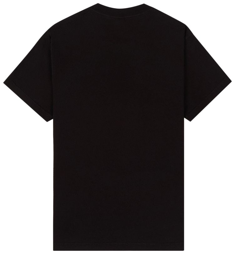 Sporty  Rich Connecticut Crest T Shirt Black