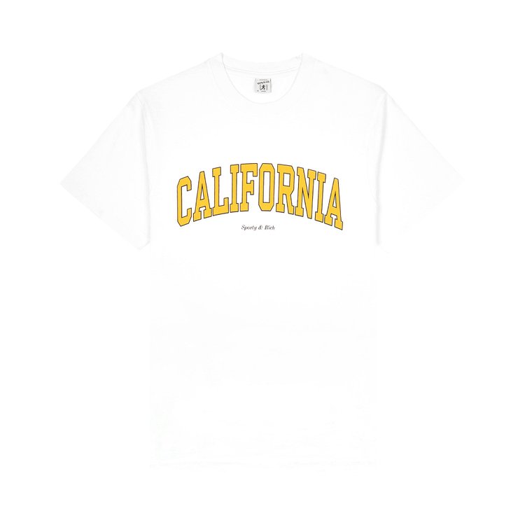 Sporty & Rich California T-Shirt 'White'