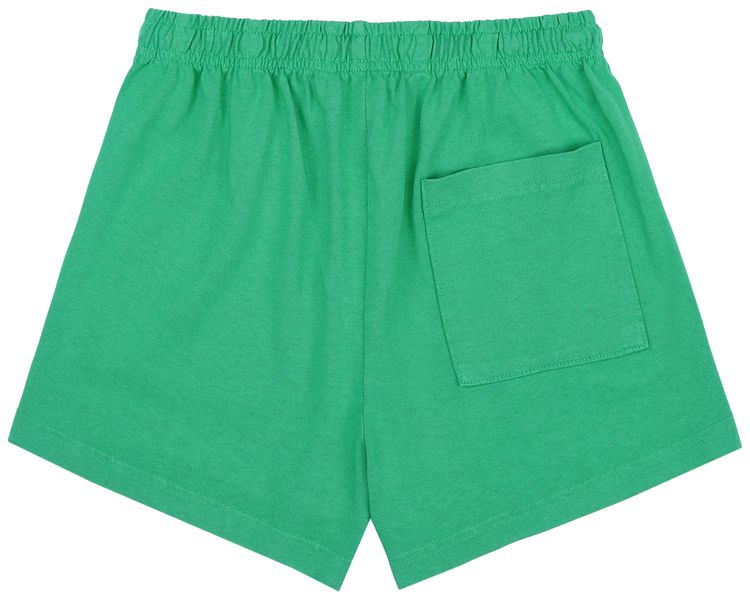Sporty  Rich Connecticut Crest Disco Short Verde