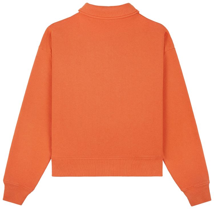 Sporty  Rich Serif Logo Embroidered Polo Squash