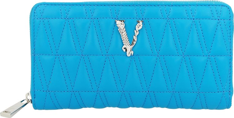 Versace Virtus Long Wallet 'Blue'