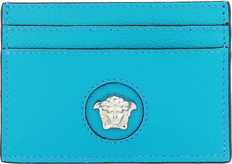 Versace La Medusa Card Case Blue